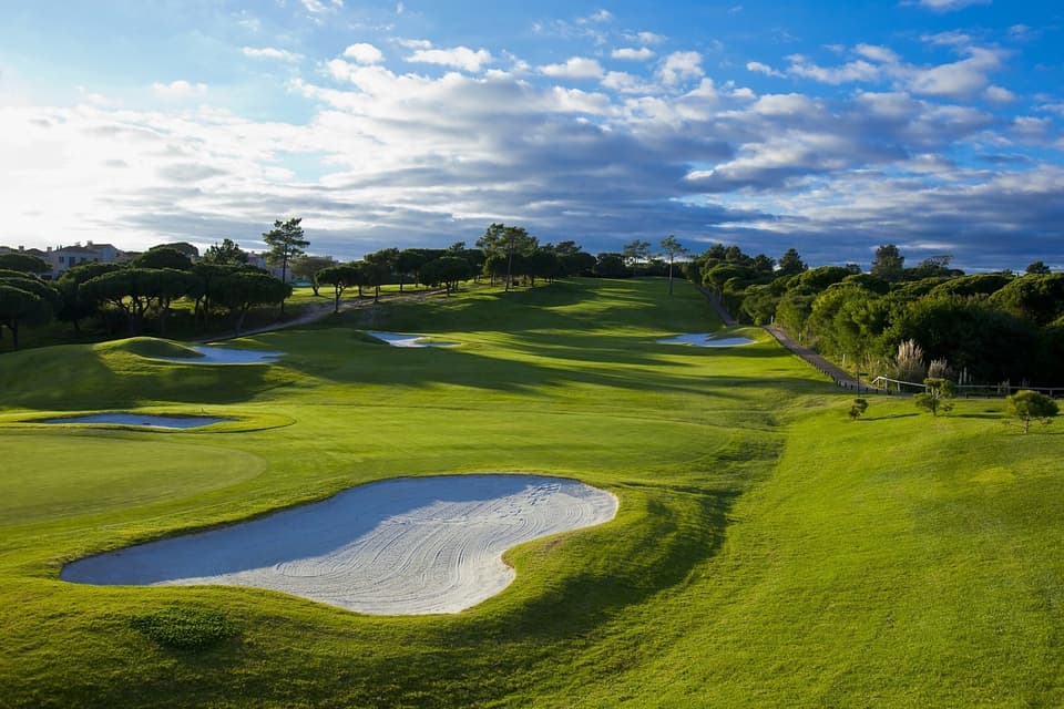 Green and bunker on Vale do Lobo's Royal course